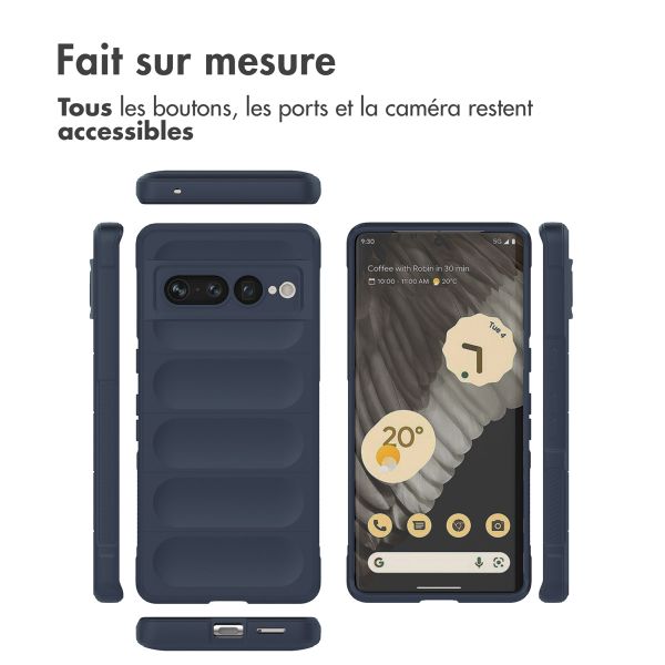 imoshion Coque arrière EasyGrip Google Pixel 7 Pro - Bleu foncé