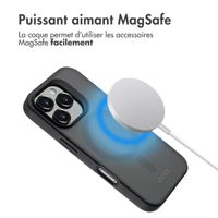 Accezz Coque Givrée Robuste avec MagSafe Apple iPhone 16 Pro - Noir