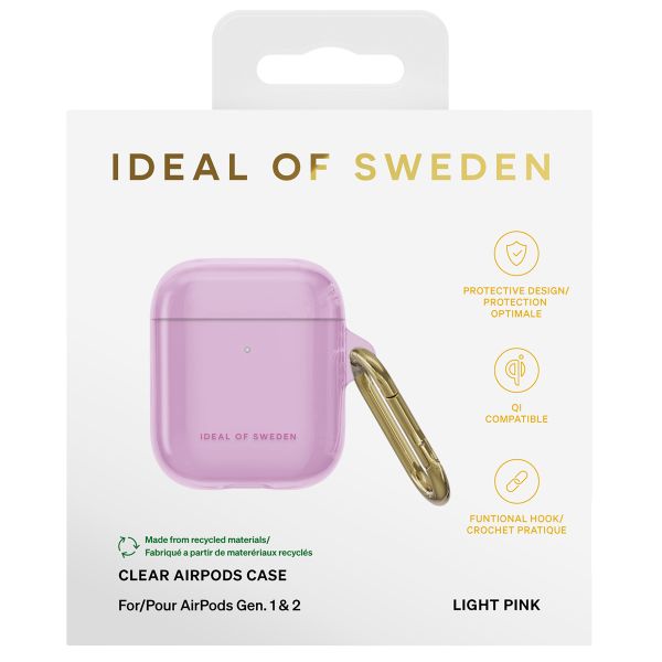 iDeal of Sweden Coque clear Apple AirPods 1 / 2 - Light Pink