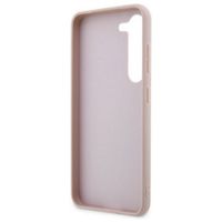 Guess Coque 4G Metal Logo Backcover Samsung Galaxy S24 Plus - Rose