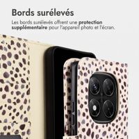 imoshion Étui de télephone portefeuille Design Xiaomi Redmi Note 14 Pro Plus (5G) - Black And White Dots