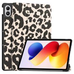 imoshion Coque tablette Design Trifold Xiaomi Redmi Pad 2 Pro - Leopard