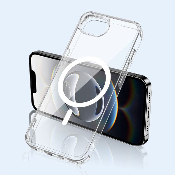 imoshion Coque arrière de protection avec MagSafe Apple iPhone 16e - Transparent