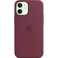 Apple Coque en silicone MagSafe Apple iPhone 12 Mini - Plum