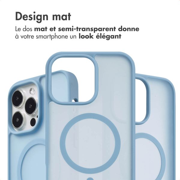 imoshion Coque Color Guard avec MagSafe iPhone 14 Pro Max - Bleu clair