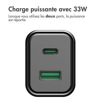 Accezz Cargeur Mural Power Plus - 33W - Noir