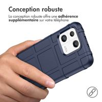 imoshion Coque Rugged Shield Xiaomi 13 - Bleu foncé