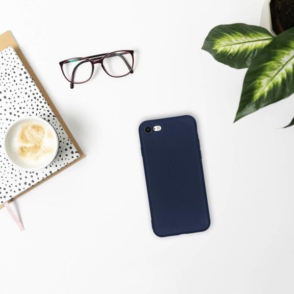 Coque Color Apple iPhone SE (2022 / 2020) / 8 / 7 - Bleu foncé