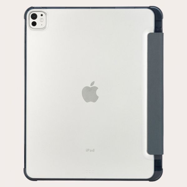 Tucano Satin folio case iPad Pro 13 (2024) M4 - Bleu foncé