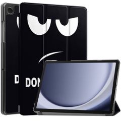 imoshion Coque tablette Design Trifold Samsung Galaxy Tab A11 Plus / A9 Plus - Don't touch
