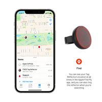 Fixed Tag Reflector - Tracker Bluetooth pour iOS - Noir