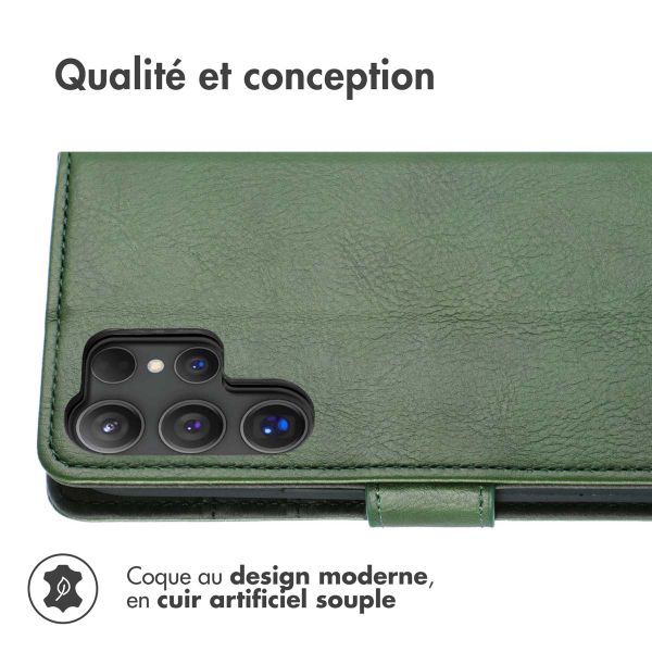 imoshion Étui de télephone portefeuille Samsung Galaxy S25 Ultra - Vert