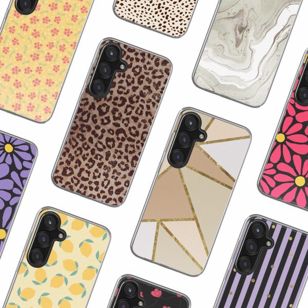 imoshion Coque design pour Samsung Galaxy S25 - Leopard Mood