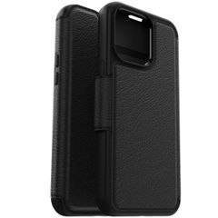 OtterBox ﻿Étui de téléphone portefeuille Strada MagSafe Apple iPhone 15 Pro Max - Noir