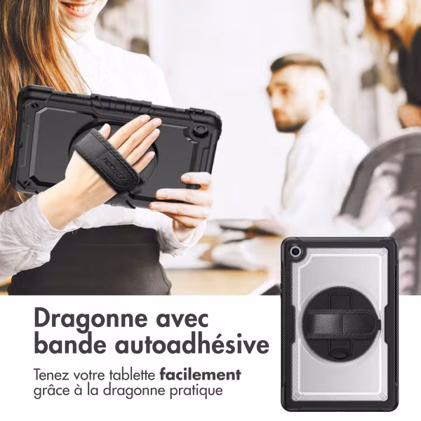 Accezz Coque arrière Defender XT Samsung Galaxy Tab A9 Plus - Transparent