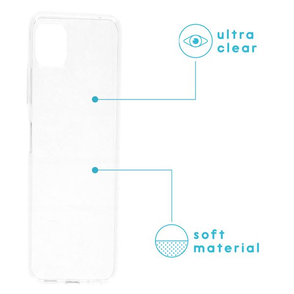 imoshion Coque silicone Samsung Galaxy A22 (5G) - Transparent