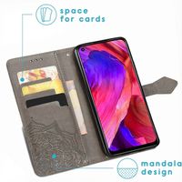 imoshion Etui de télephone Mandala Oppo A74 (5G) / A54 (5G) - Gris
