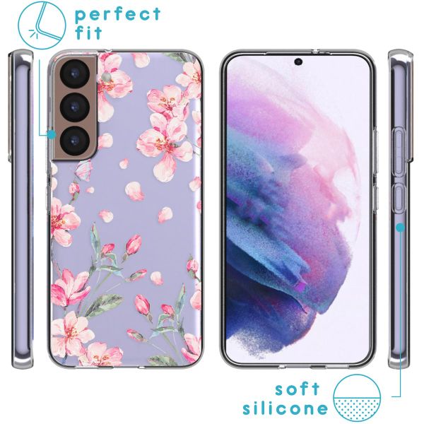 imoshion Coque Design Samsung Galaxy S22 - Blossom Watercolor