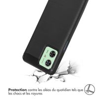 imoshion Coque Brushed Motorola Moto G54 - Noir