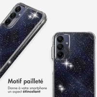 imoshion Coque arrière transparente Pailletée Samsung Galaxy A15 (5G/4G) - Argent