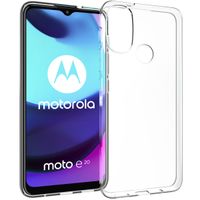 Accezz Coque Clear Motorola Moto E20 - Transparent