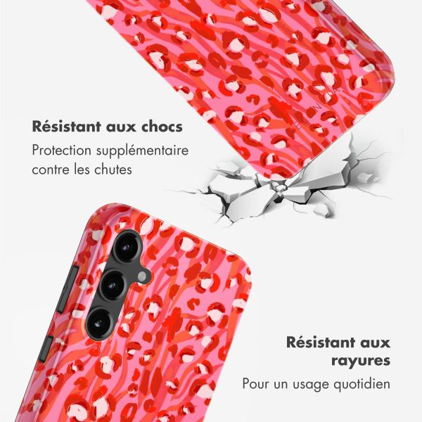 Selencia Coque arrière Vivid Samsung Galaxy S23 FE - Wild Spots Lipstick