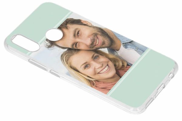 Concevez votre propre coque en gel Huawei P Smart Plus - Transparent