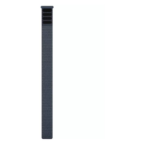 Garmin Bracelet UltraFit en nylon  - Connexion Garmin 22 mm - Granite Blue