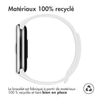 imoshion Bracelet sport en silicone Xiaomi Smart Band 8 / 9 - Blanc