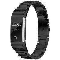 imoshion Bracelet en acier Fitbit Charge 2 - Noir