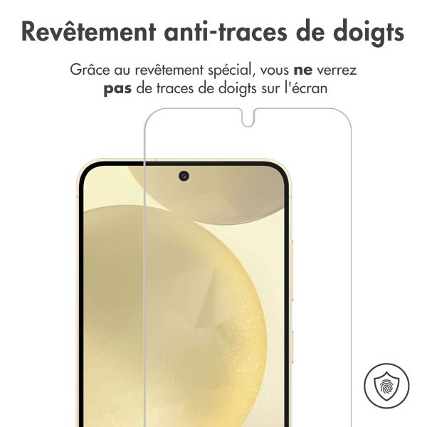 imoshion Protection d'écran en verre trempé Samsung Galaxy S25 Plus