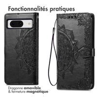 imoshion Etui de télephone Mandala Google Pixel 8 - Noir