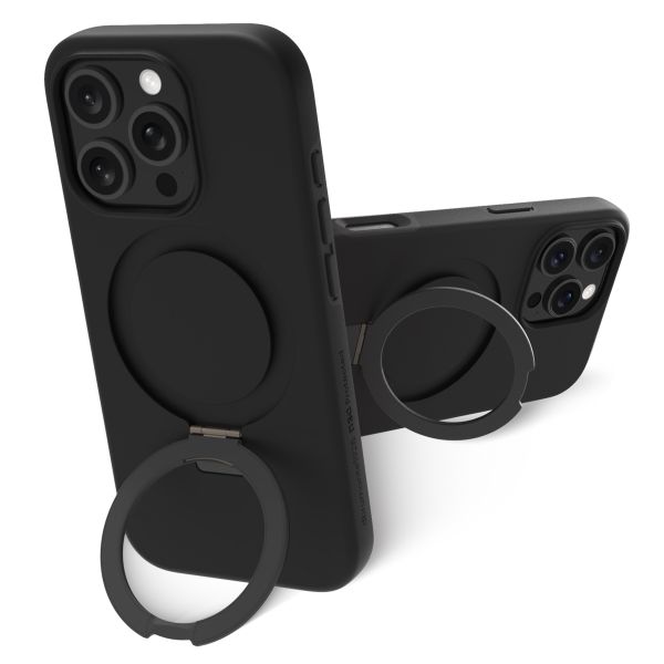 dbramante1928 Coque Iceland Ultra D3O avec MagSafe Stand Apple iPhone 16 Pro Max - Noir