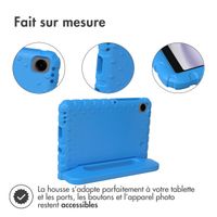 imoshion Coque kidsproof avec poignée Samsung Galaxy Tab A9 8.7 pouces - Bleu