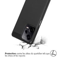 imoshion Coque Brushed Xiaomi Redmi Note 12 Pro / Xiaomi Poco X5 Pro (5G) - Noir