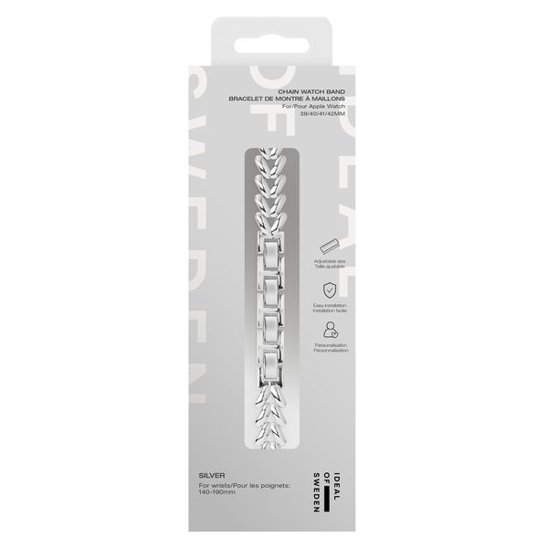 iDeal of Sweden Delicate Chain Watch Band Apple Watch | 38/40/41/42 mm - Argent