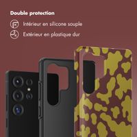 Selencia Coque arrière Vivid Samsung Galaxy S25 Ultra - Moo'd Olive Dust