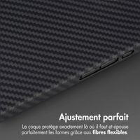 Accezz Coque Kevlar® MagSafe Apple iPhone 17e / 16e - Noir