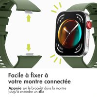 imoshion Bracelet silicone Huawei Watch Fit 4 / 4 Pro - Military Green