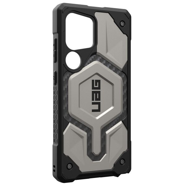 UAG Coque arrière Monarch Pro Samsung Galaxy S25 Ultra - Titanium