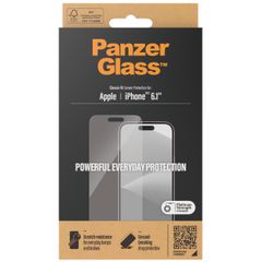 PanzerGlass Protection d'écran en verre trempé Anti-bactéries Apple iPhone 15