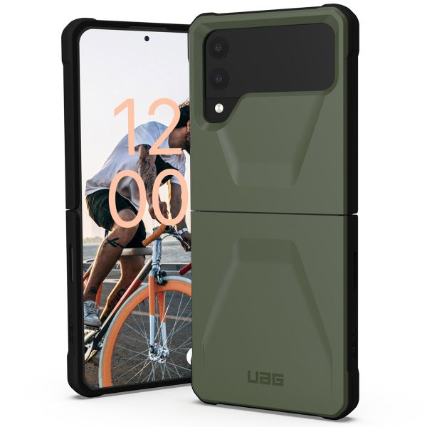 UAG Coque Civilian Samsung Galaxy Z Flip 4 - Vert