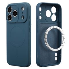 imoshion Coque Couleur avec MagSafe Apple iPhone 17 Pro Max - Bleu foncé