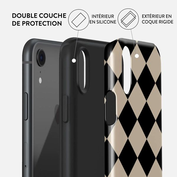 Burga Coque arrière Tough iPhone Xr - Proper Uniform