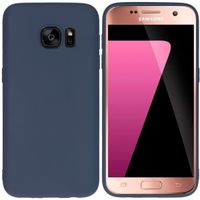 imoshion Coque Couleur Samsung Galaxy S7 - Bleu foncé