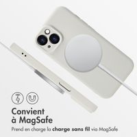 imoshion Coque Couleur avec MagSafe Apple iPhone 15 - Beige