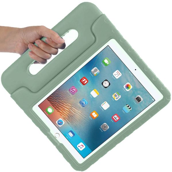 imoshion Coque kidsproof avec poignée iPad (2017 / 2018) - Olive Green