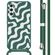 imoshion Coque design en silicone avec cordon Samsung Galaxy A54 (5G) - Petrol Green Groovy