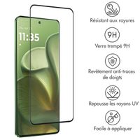 Accezz Protection d'écran en verre trempé Motorola Edge 60 Pro