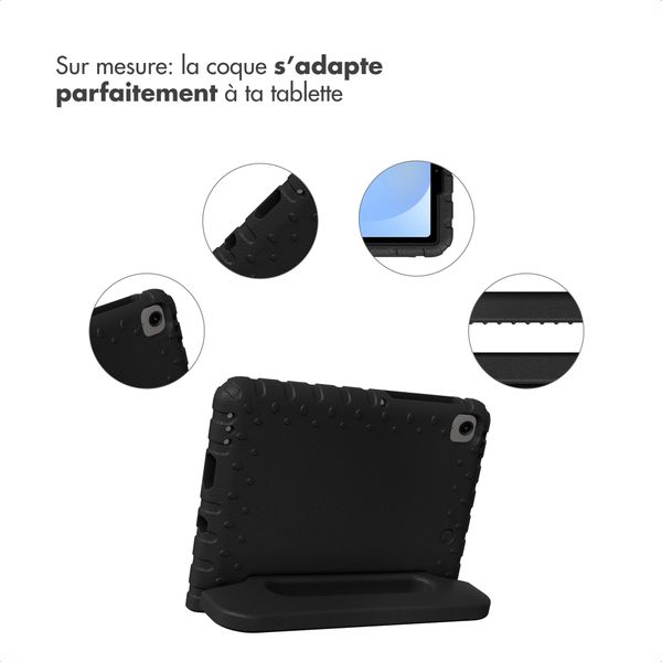 imoshion Coque kidsproof avec poignée Samsung Galaxy Tab A7 Lite - Noir